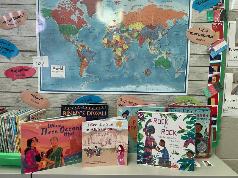 Around the World: Family Literacy Night